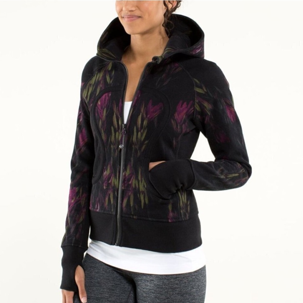 COPY - Lululemon EUC unique patterned scuba hoodie